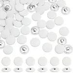 100Pcs Cloth Shank Buttons