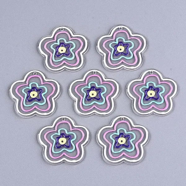 Transparent Acrylic Pendants