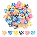 120Pcs 6 Colors Handmade Polymer Clay Beads