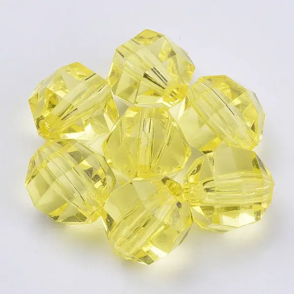 Transparent Acrylic Beads
