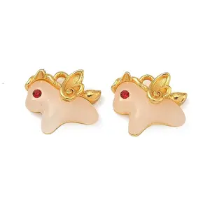 Alloy & Lampwork & Rhinestone Pendants