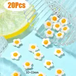 Natural Freshwater Shell Beads with Enamel