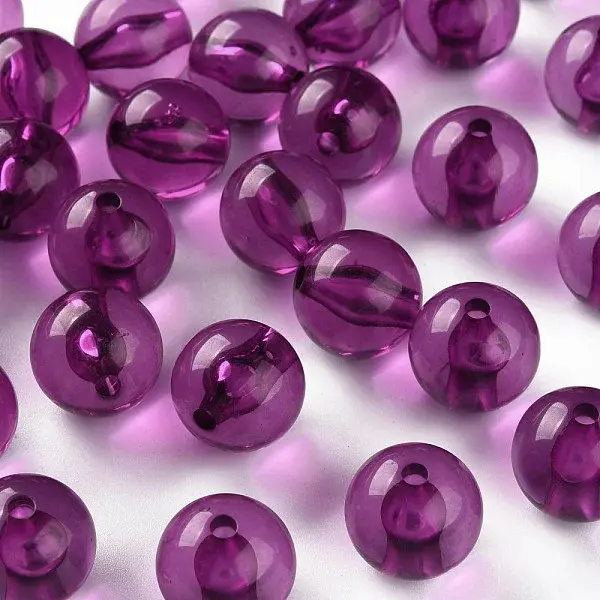 Transparent Acrylic Beads