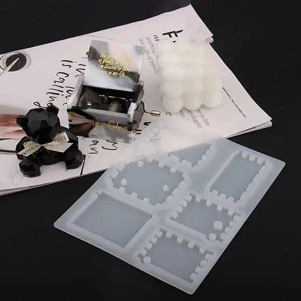 Rectangle Music Box DIY Silicone Molds