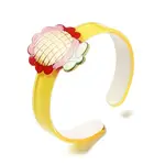 Flower Resin Cuff Bangle for Children