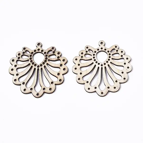 Undyed Natural Wooden Chandelier Components Links