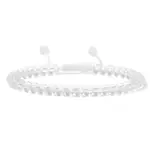 Adjustable Women's Quartz Crystal Beaded Bracelet