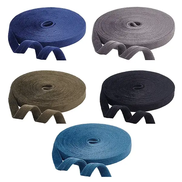 5 Bags 5 Colors Velvet Ribbon