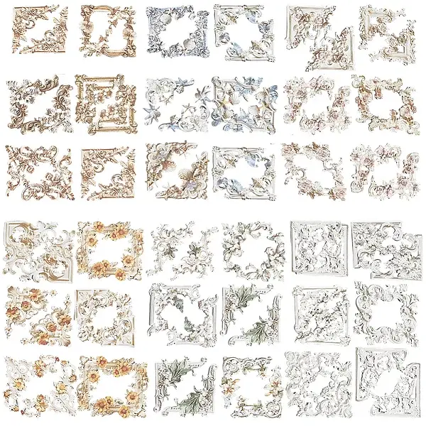 6 Bags 6 Styles DIY Paper Corner