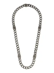 BOSS Retiazka 'DOUBLE B ABSOLUTE'  strieborná