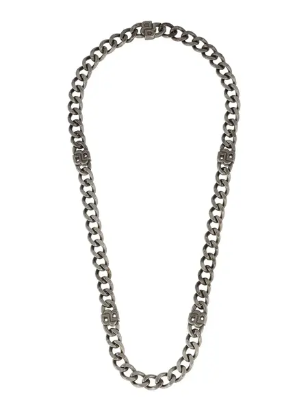 BOSS Retiazka 'DOUBLE B ABSOLUTE'  strieborná