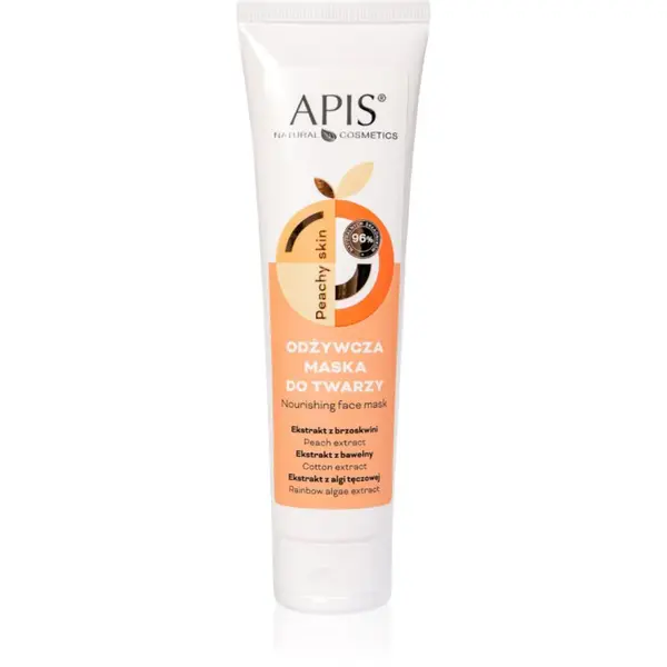 Apis Natural Cosmetics Peachy Skin pleťová maska s vyživujícím účinkem 100 ml