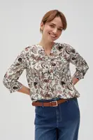 Marisse Women's Shirt L-Ko-4610 Beige