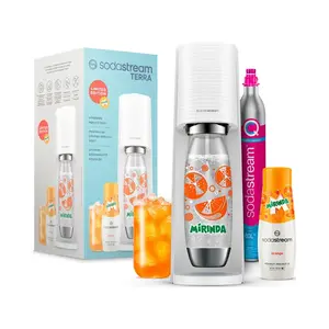 SODASTREAM TERRA Mirinda Mpack výrobník perlivé vody White