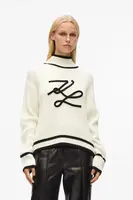 Vlněný svetr Karl Lagerfeld