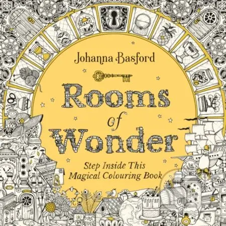 Rooms of Wonder (Step Inside this Magical Colouring Book) - kniha z kategorie Beletrie