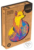 Liška L (Unidragon drevené puzzle) - puzzle z kategorie Zvířata