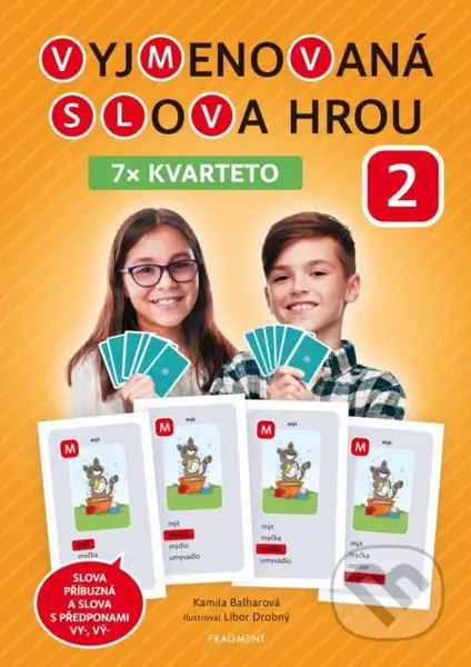 Vyjmenovaná slova hrou 2 (Kvarteta - slova příbuzná a slova s předponami vy-, vý-) - kniha z kategorie 1. stupeň