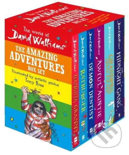 The Amazing Adventures (Box Set) (The World of David Walliams) - kniha z kategorie Pohádky