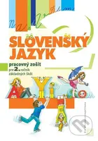 Slovenský jazyk pre 2. ročník základných škôl (pracovný zošit) - kniha z kategorie 1. stupeň