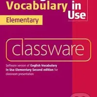 English Vocabulary in Use 2nd Edition Elementary: Classware DVD-ROM - audiokniha z kategorie Jazykové učebnice a slovníky