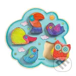 Drevené reliéfne vkladacie puzzle: Toucanco - puzzle z kategorie Maxi dílky