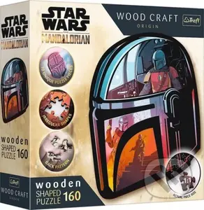 Wood Craft Origin puzzle The Mandalorian (160 dílků)