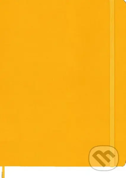 Moleskine - zápisník oranžový (veľký, linajkovaný)