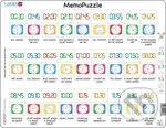 MemoPuzzle: Spoznávanie hodín Pexeso puzzle GP5 - puzzle z kategorie Naučné puzzle