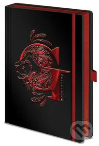 Poznámkový A5 blok Harry Potter: Griffindor Foil (linkovaný zápisník)