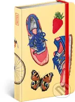 Notes Tenisky (linkovaný s gumičkou na uzavření) - Kateřina Kynclová