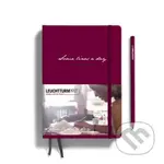 Leuchtturm1917 Zápisník Some Lines A Day A5 Port Red