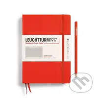 Leuchtturm1917 Zápisník Lobster Medium A5 čtverečkovaný