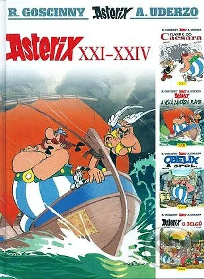 Asterix XXI-XXIV - René Goscinny, Albert Uderzo - kniha z kategorie Sci-fi, fantasy a komiksy