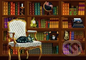 The Vintage Library - puzzle z kategorie 500 - 1000 dílků