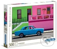 Modré auto - puzzle z kategorie Auto-moto