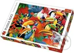 Farebné vtáky - puzzle z kategorie Zvířata