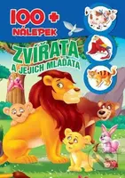 Zvířata a jejich mláďata - 100+nálepek - kniha z kategorie Samolepky