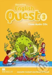 Macmillan English Quest 3: Audio CDs (3) - Jeanette Corbett - audiokniha z kategorie Jazykové učebnice a slovníky