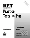 Practice Tests Plus: KET 2003 Teacher´s Book - Peter Lucantoni - kniha z kategorie Jazykové učebnice a slovníky