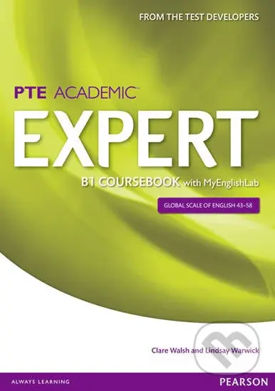 Expert PTE Academic B1 Coursebook w/ MyEnglishLab Pack - kniha z kategorie Jazykové učebnice a slovníky