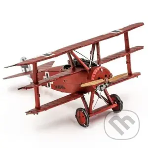 Metal Earth 3D kovový model Trojplošník Fokker/Triplane Fokker - puzzle z kategorie 3D puzzle
