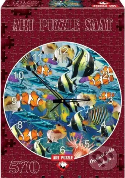 Svět mořských ryb (Puzzle hodiny)
