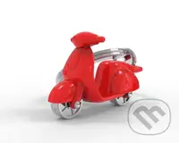 Kľúčenka - Skúter - červený