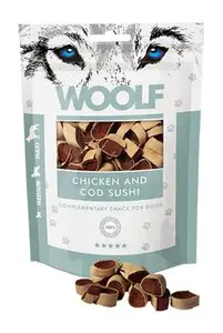 Woolf pochoutka chicken and cod sushi 100g