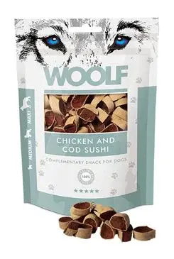 Woolf pochoutka chicken and cod sushi 100g