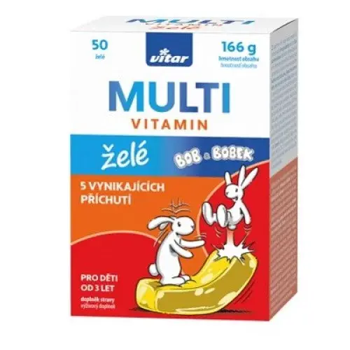 Vitar Kids Multi želé 50ks