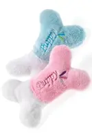 Hračka pes kostička plyš pískací 13cm Karlie