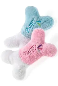 Hračka pes kostička plyš pískací 13cm Karlie