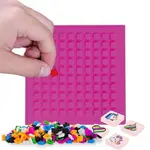 PIXIE CREW mozaikový panel fuchsiový štvorec